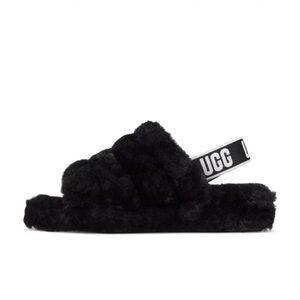 Ugg Fluff Yeah Sides Black